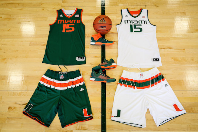 new balance basketball uniforms, University of Miami New Basketball Uniforms